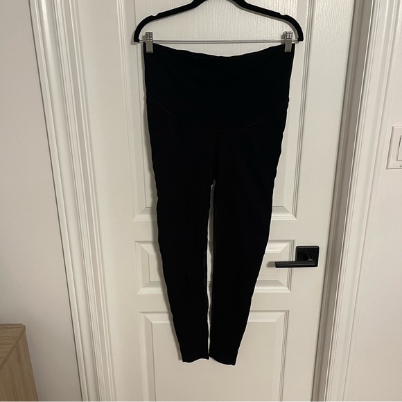 Maternity Black Leggings M - Picture 2 of 2
